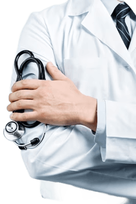 Doctor offering healthcare advice to a patient