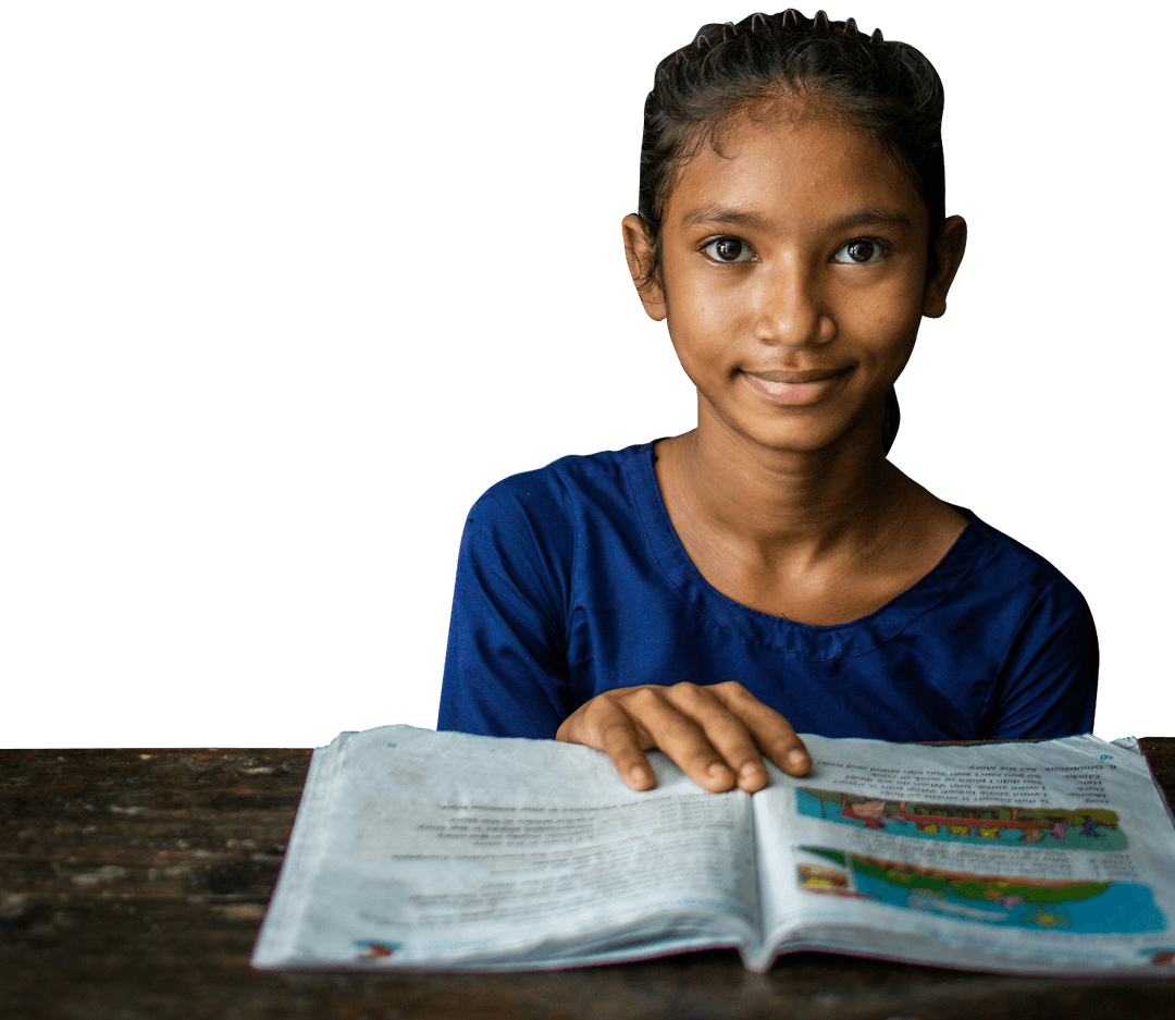 Children receiving quality education for a better future