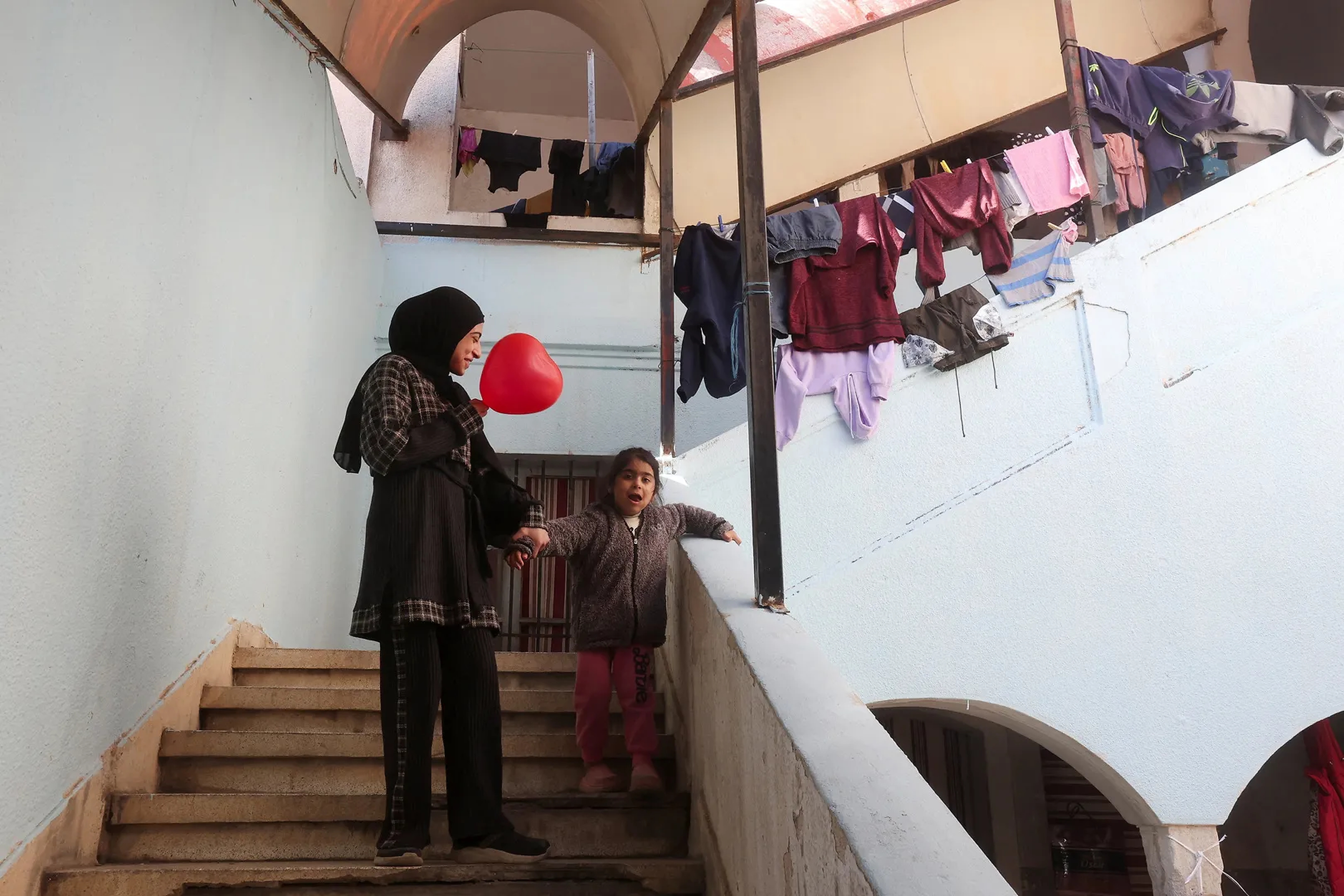 Lebanese Families Seek School Sanctuary Amidst Border Conflict