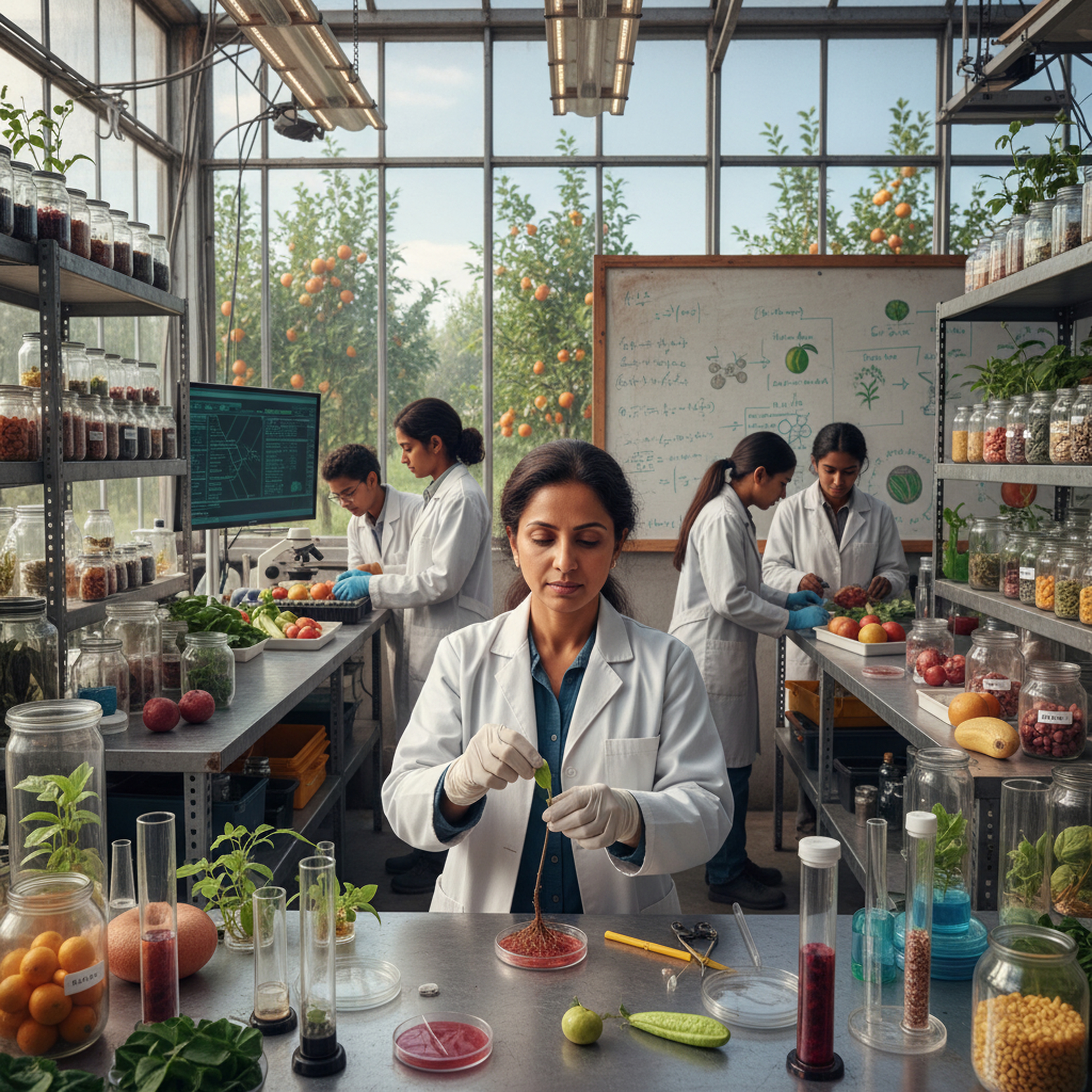 Global Health and Education Watch: Her Lab Worked to Future-Proof Fruits and Vegetables
