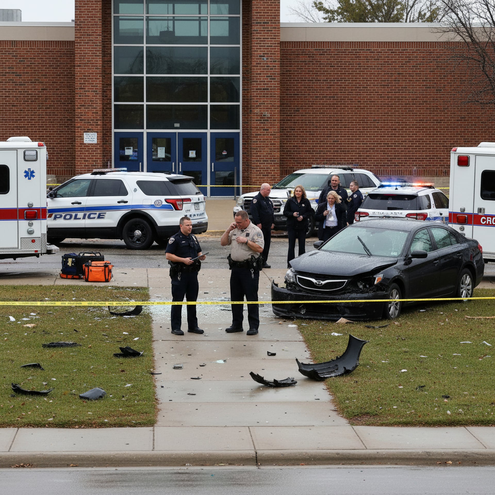 Road Safety Crisis: Nine Students Injured in Iowa School Curb Incident