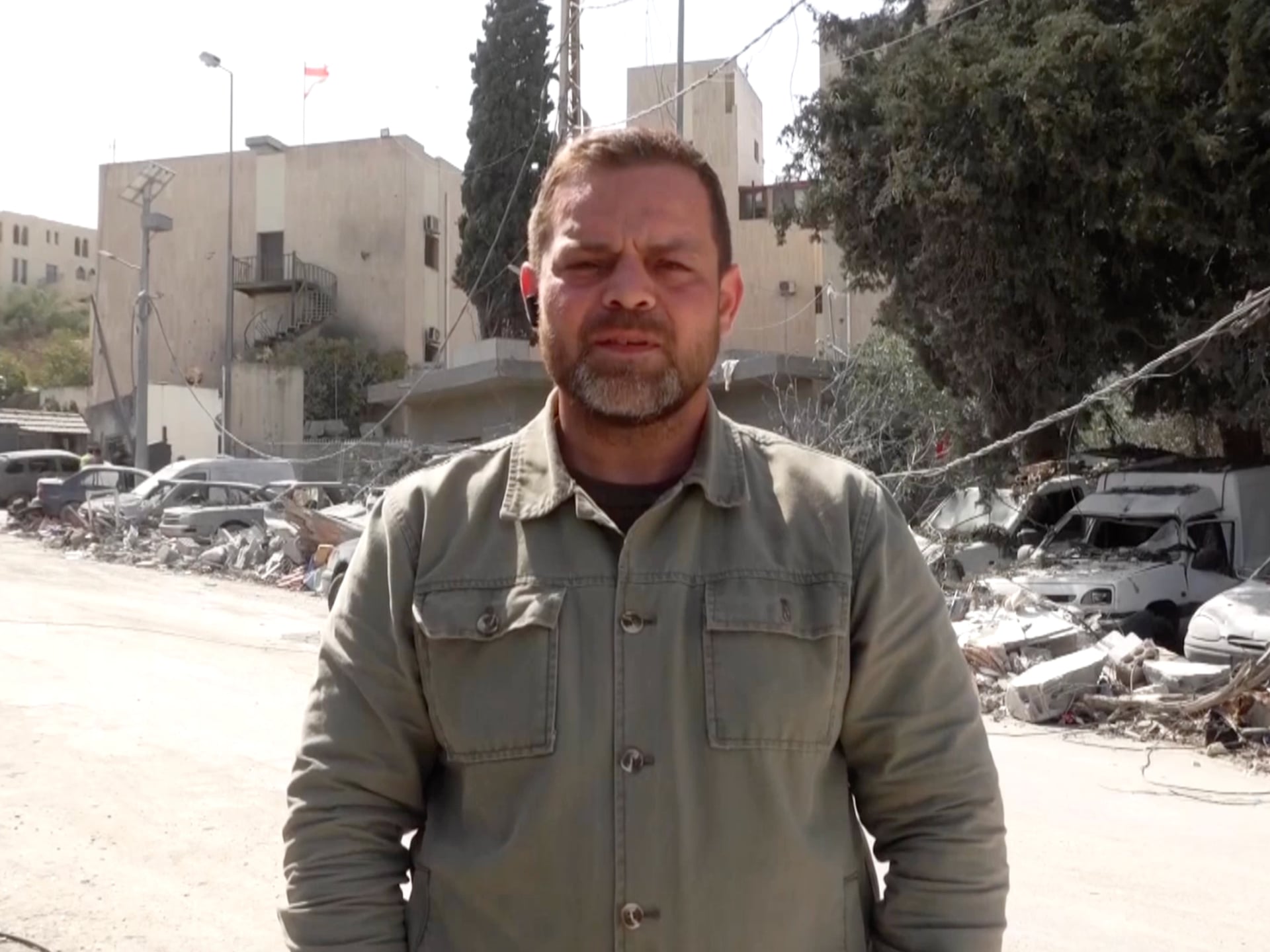 Southern Lebanon's Sole Functioning Hospital Damaged Amidst Escalating Conflict