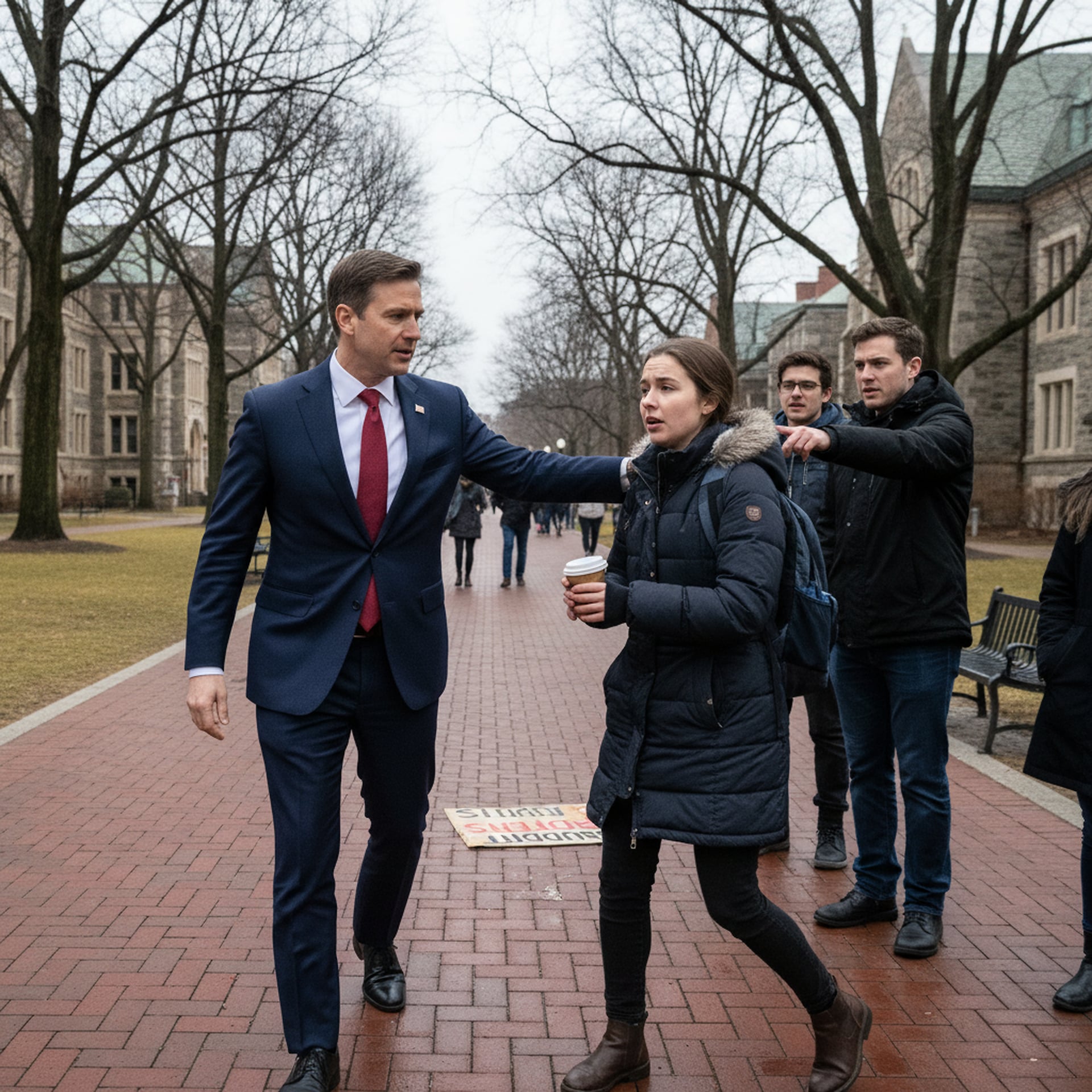 Global Health and Education Watch: Cornell Criticizes Students After Its President Bumps Them With
