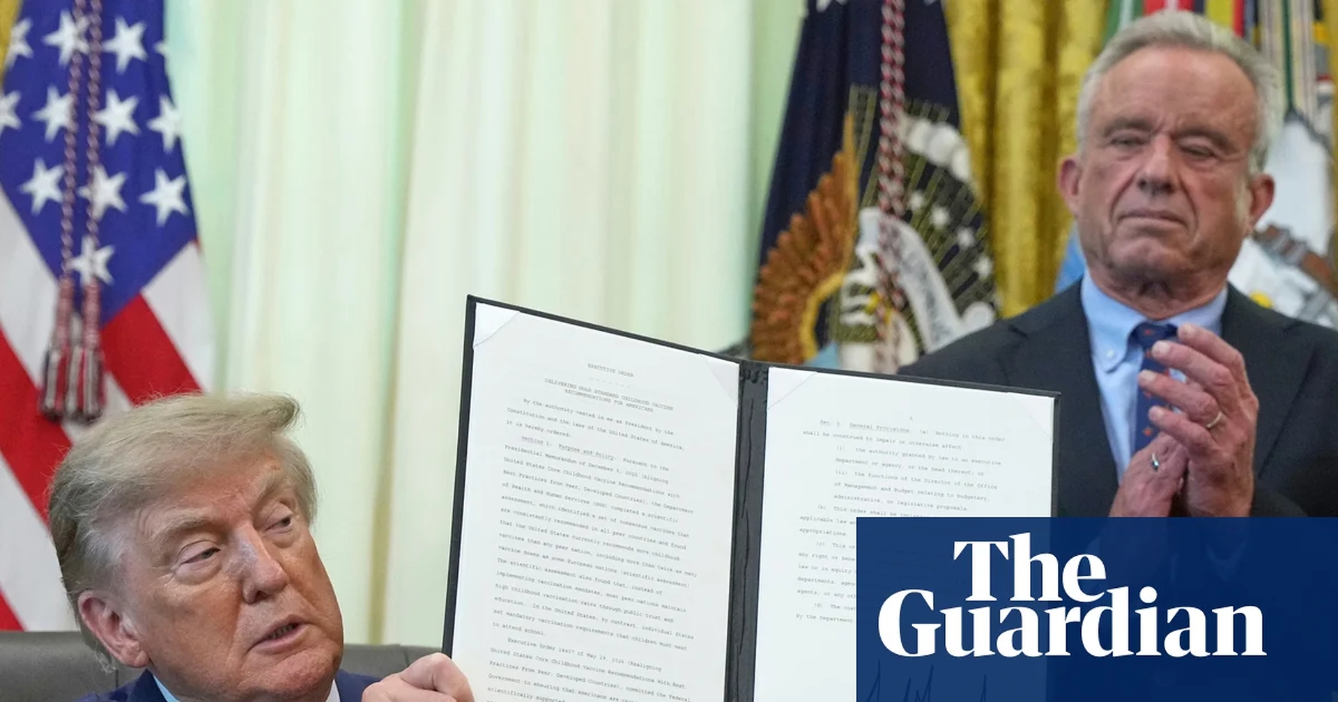 Global Health and Education Watch: Trump signs order attempting to override CDC vaccine schedule