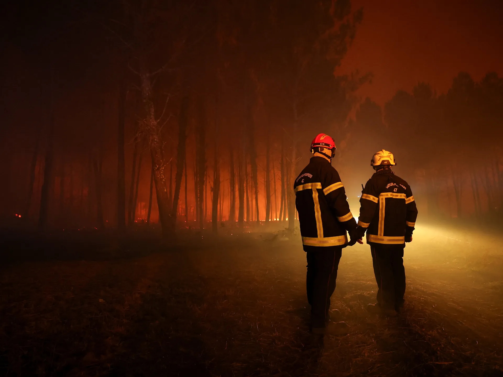 Global Health and Education Watch: Wildfires force thousands to flee as blazes spread across