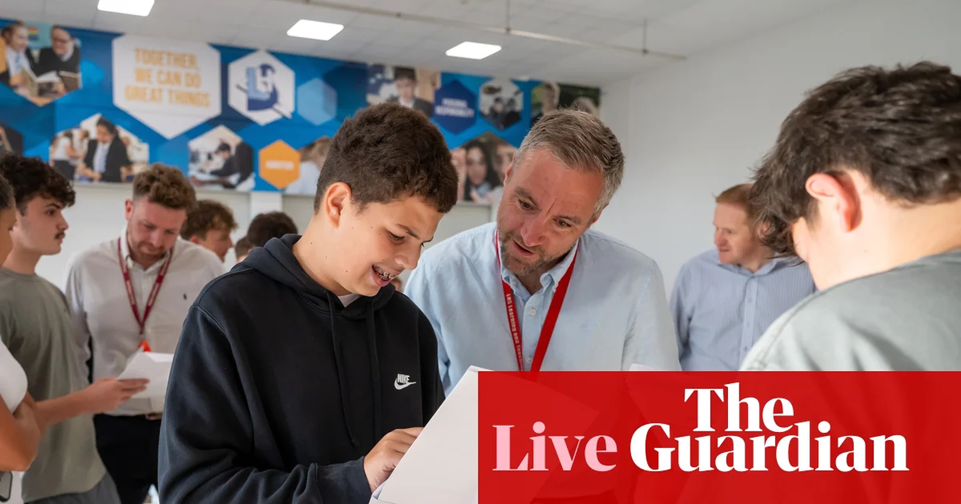 Global Health and Education Watch: GCSE results: hundreds of thousands of pupils across England