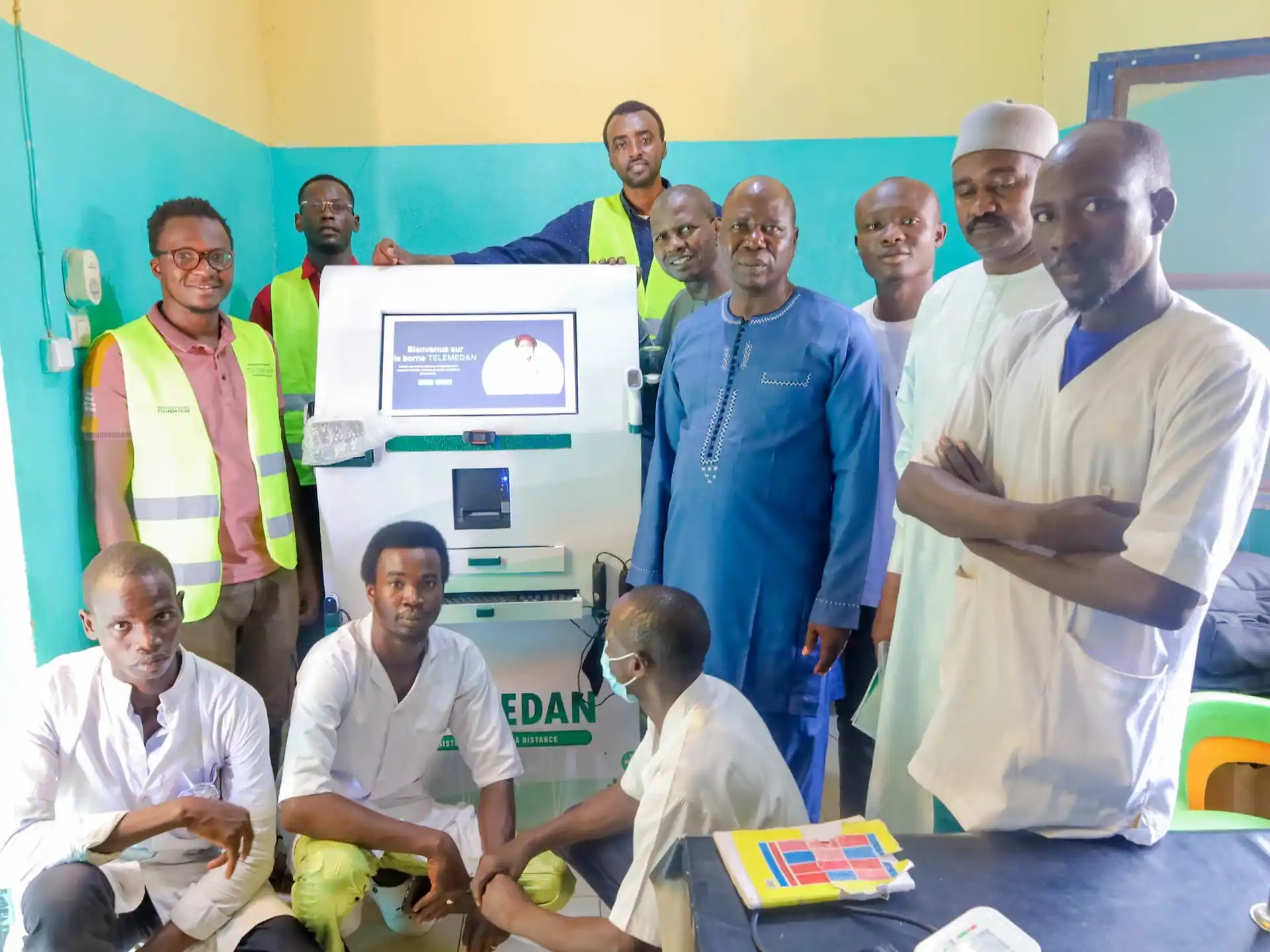 Global Health and Education Watch: In rural Chad, solar kiosks bring healthcare closer