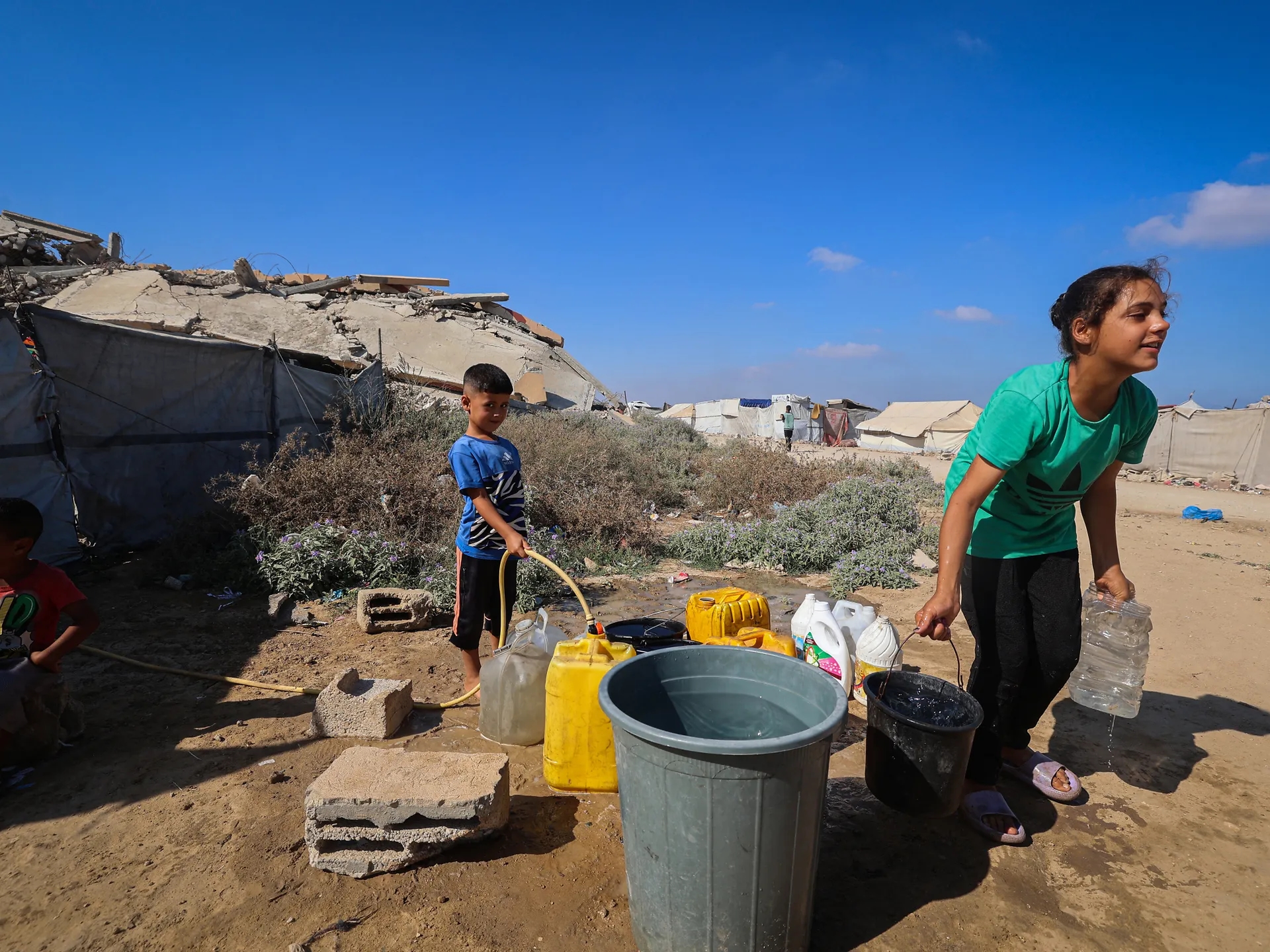 Global Health and Education Watch: Health crisis looming as Gaza heads towards rainy season